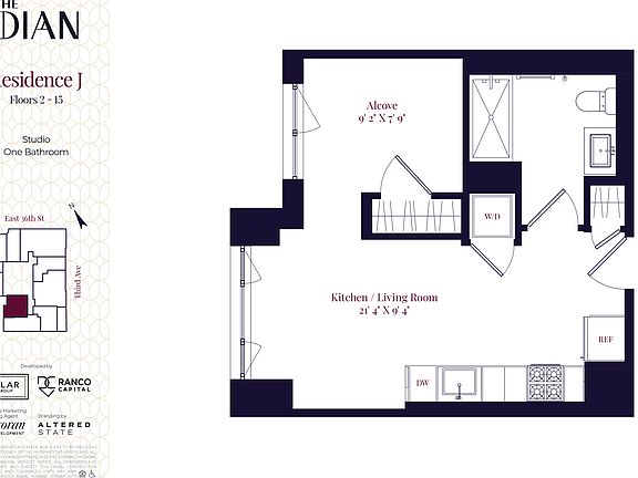 2nd image of 162 E 36th St #10J