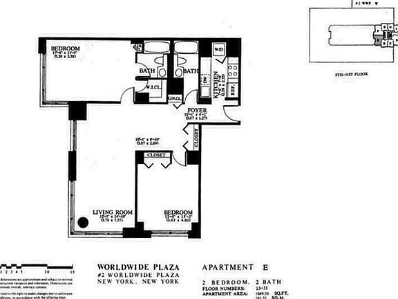 2nd image of 350 W 50th St APT 27E