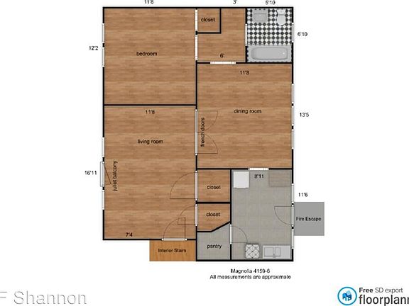 3rd image of 4159 Magnolia Ave APT 6