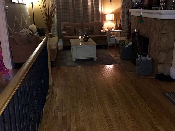 Open concept living room/dining room
