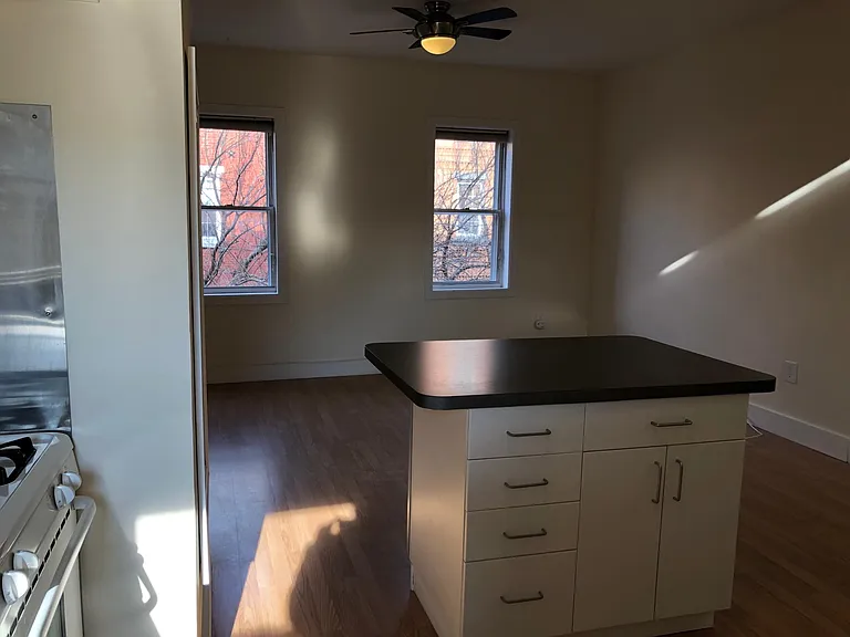 main living area; view from kitchen