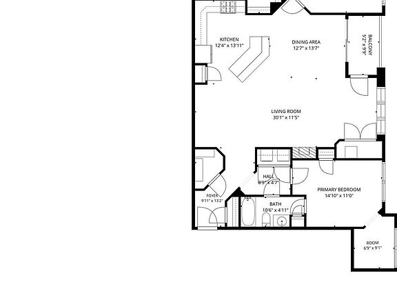 2nd image of 4851 Finnical Way Unit 304