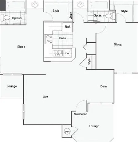 2 bed 2 bath 2 bed 2 bath