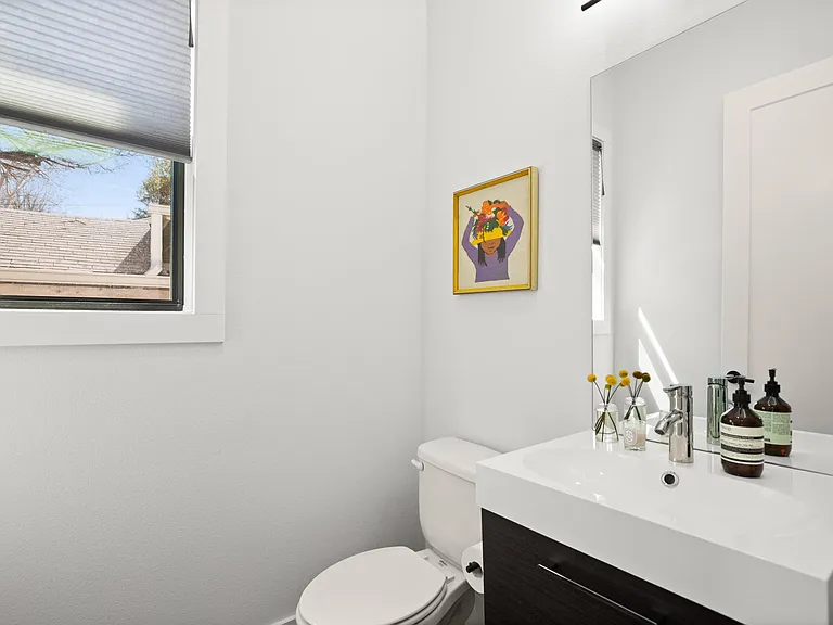 half bath downstairs
