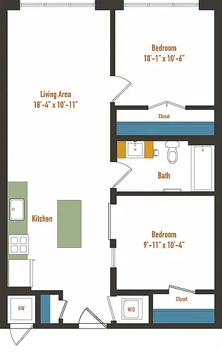 Floor plan JR 2C