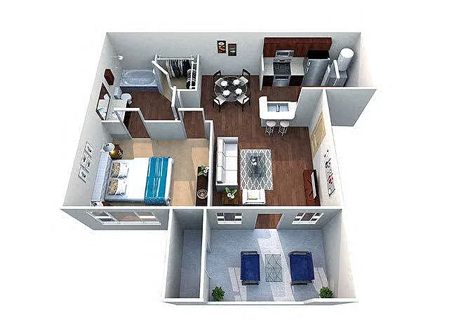 Floor plan A