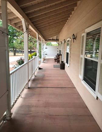 Front porch area