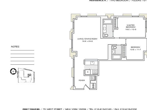 2nd image of 75 West St APT 14K