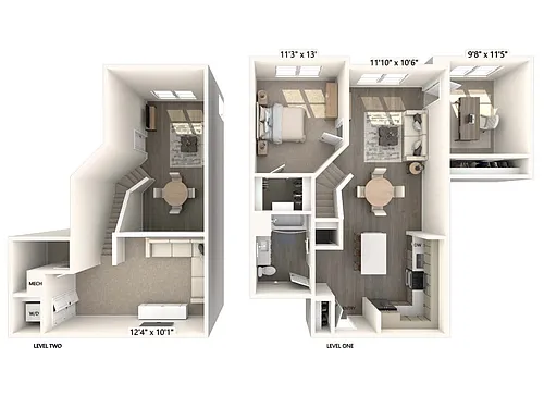 Floor plan AM14D.2L