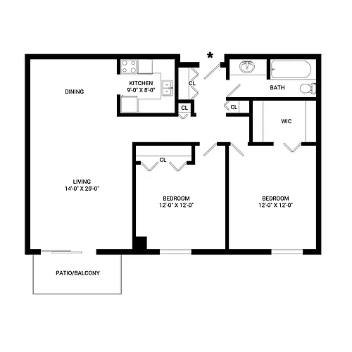 Floor plan Rose