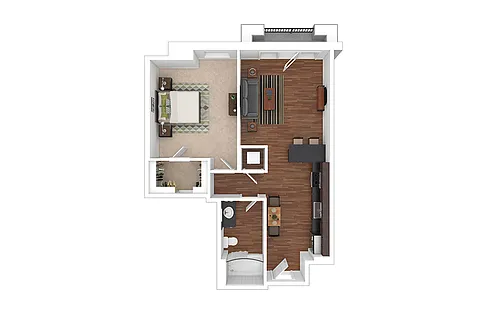 Floor plan The Chancellor