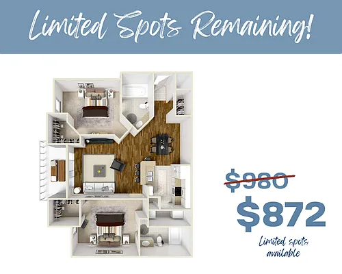 Floor plan 2/2 Classic