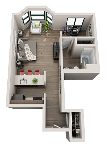 Floor plan The Marina
