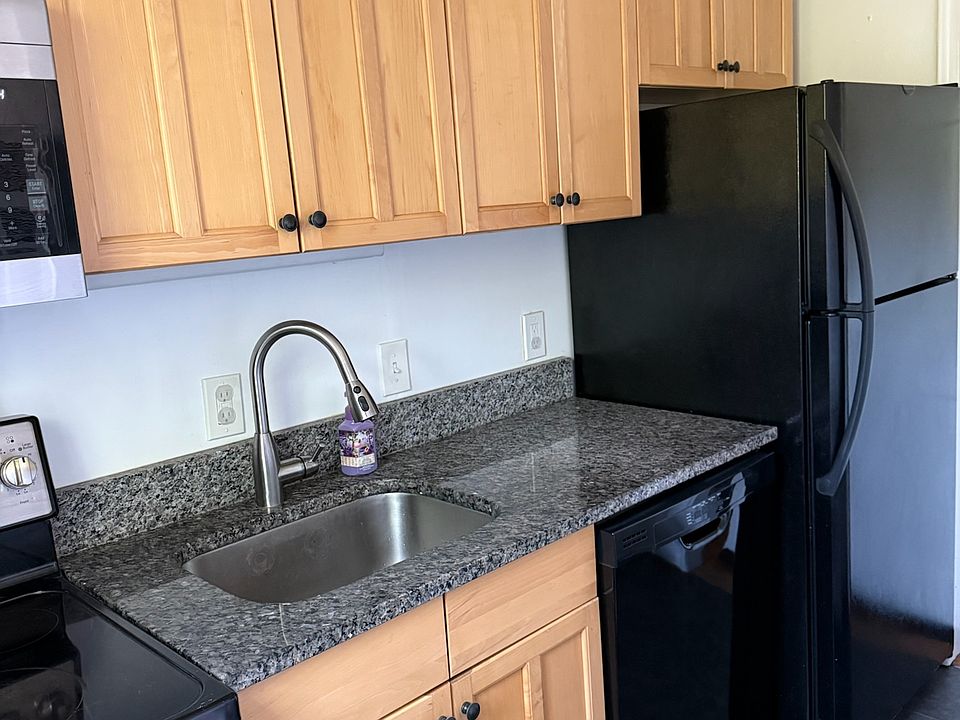 Dishwasher, sink, and fridge
