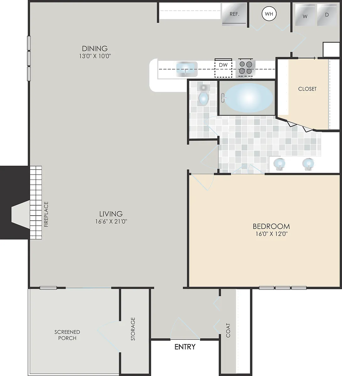 Floor plan Millennium