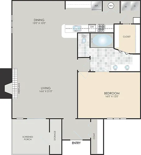 Floor plan Millennium