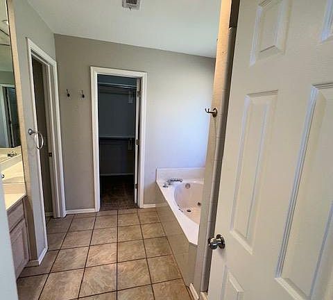 master bath and closet