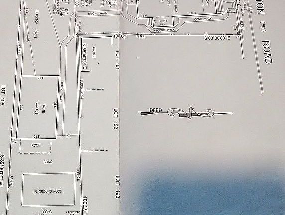 Additional lot 194, on S. Pulaski