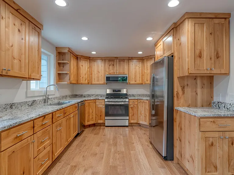 Kitchen - granite countertops, soft close cabinets, stainless appliances