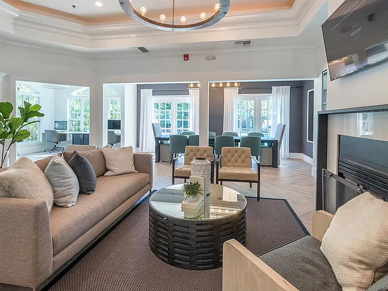 Redesigned resident clubroom