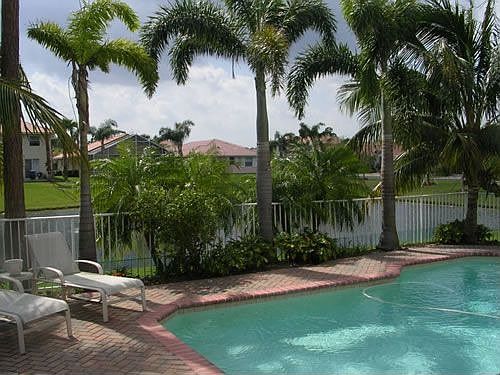 Tropical Pool on Lake