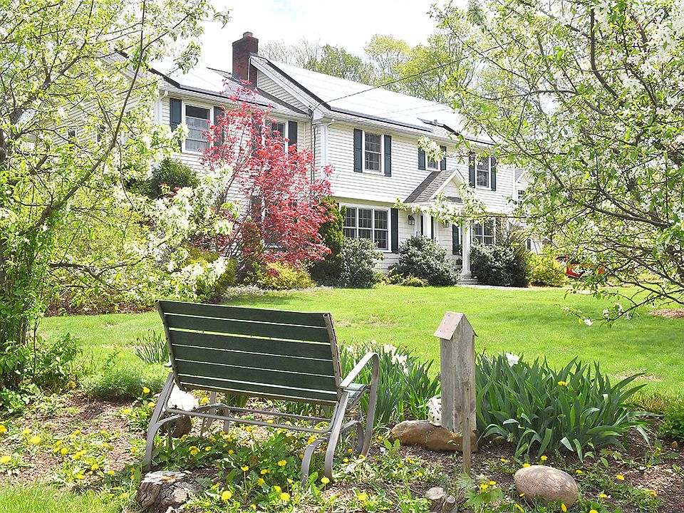 Western facing front of hous