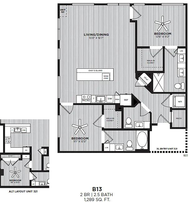 Floor plan B13