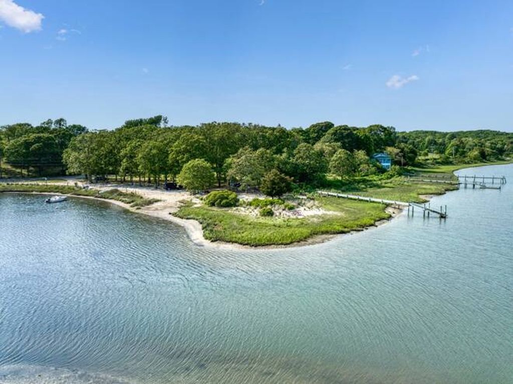  private beach area