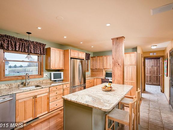 Gourmet Kitchen Island with seating