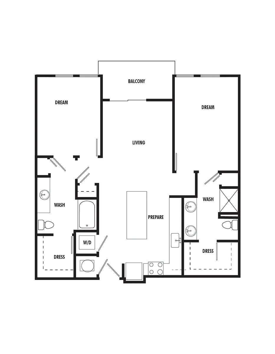 Floor plan B01