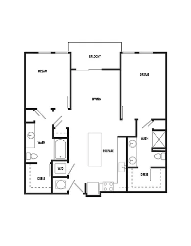 Floor plan B01