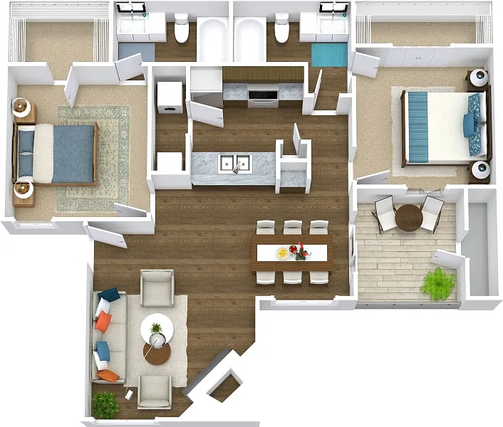 Floor plan B1