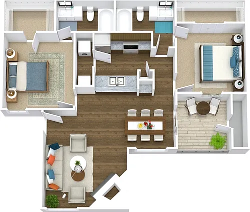 Floor plan B1