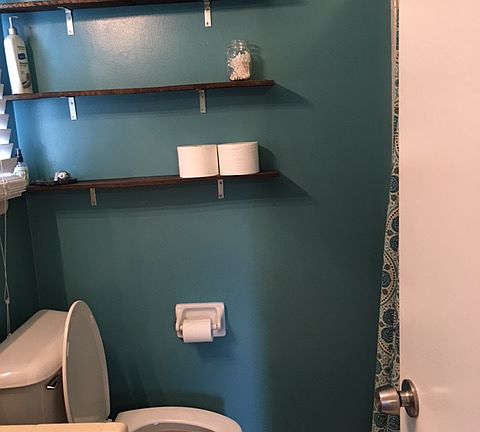 master bath,  new paint