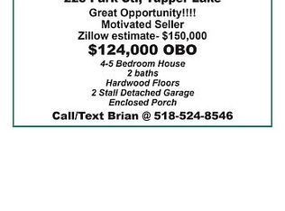 225 Park St, Tupper Lake, NY 12986