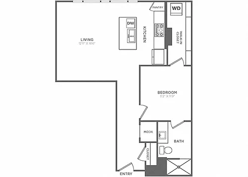 Floor plan TA1