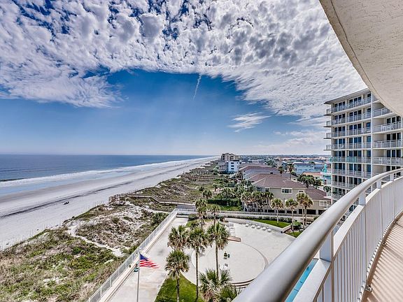 The only condo in Jax Beach that has expansive shoreline views. All the other condo's face directly East.