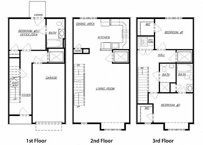 Floor plan E - HC