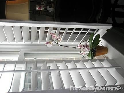 Plantation Shutters-Custom Made in 2007 : By The Shutter Company--Present on Every Window, except fo