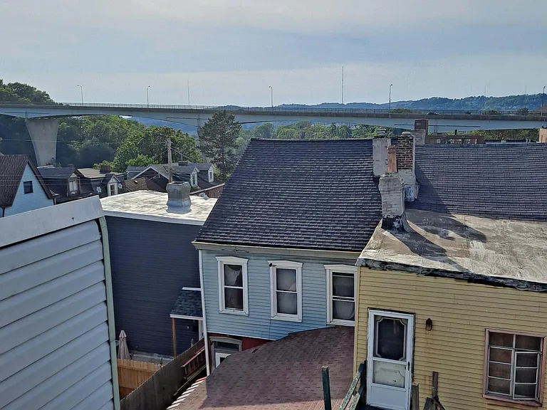 View from rear deck