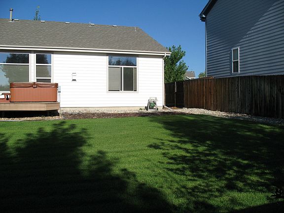 Beautiful fenced yard