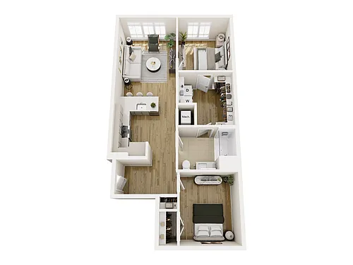 Floor plan B1U