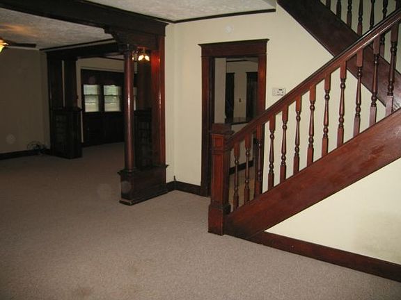 Inside front door