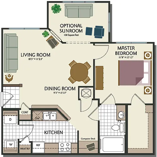 Floor plan A1