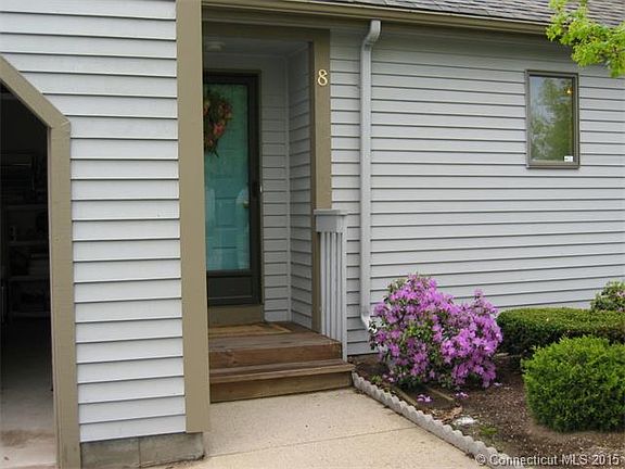 Entrance is hidden by tree ...