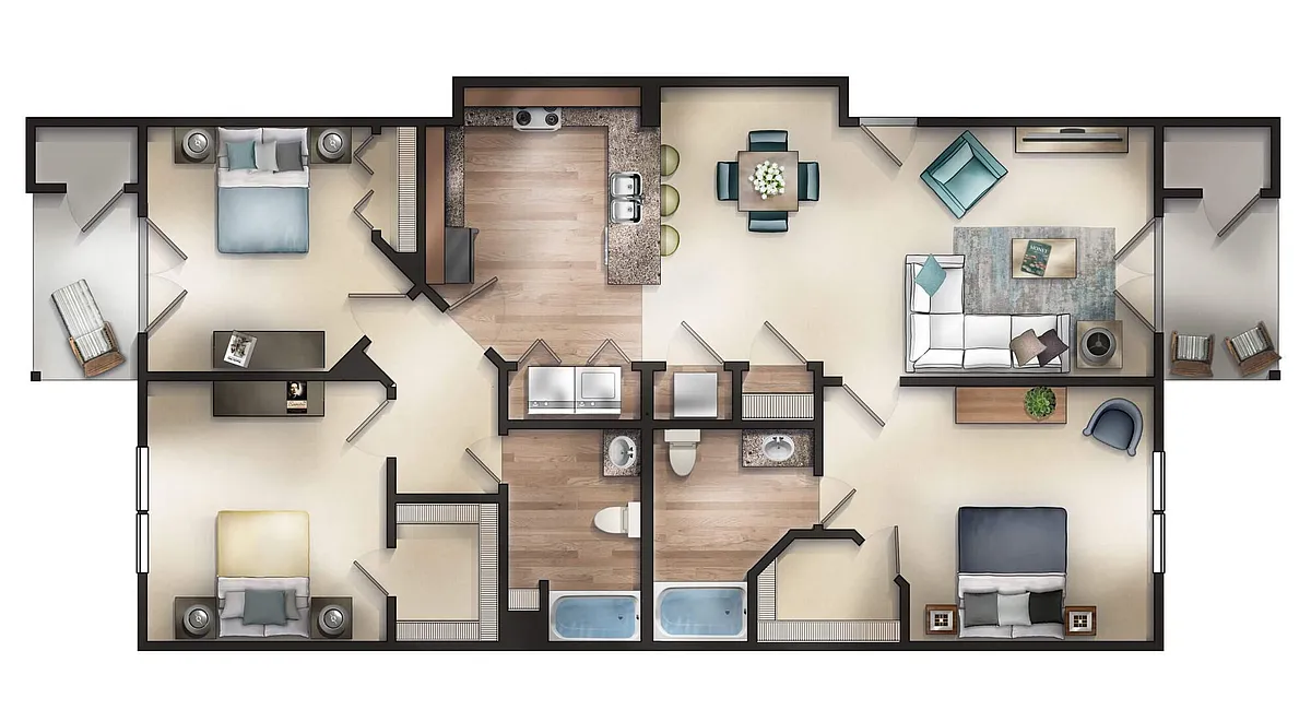 Floor plan The Savannah