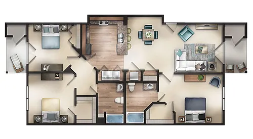 Floor plan The Savannah