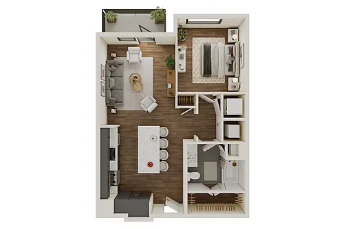 Floor plan District