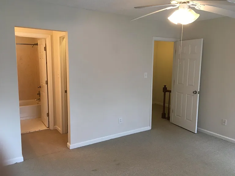 front bedroom #1 and private bathroom