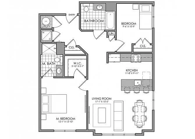 Floor plan B3